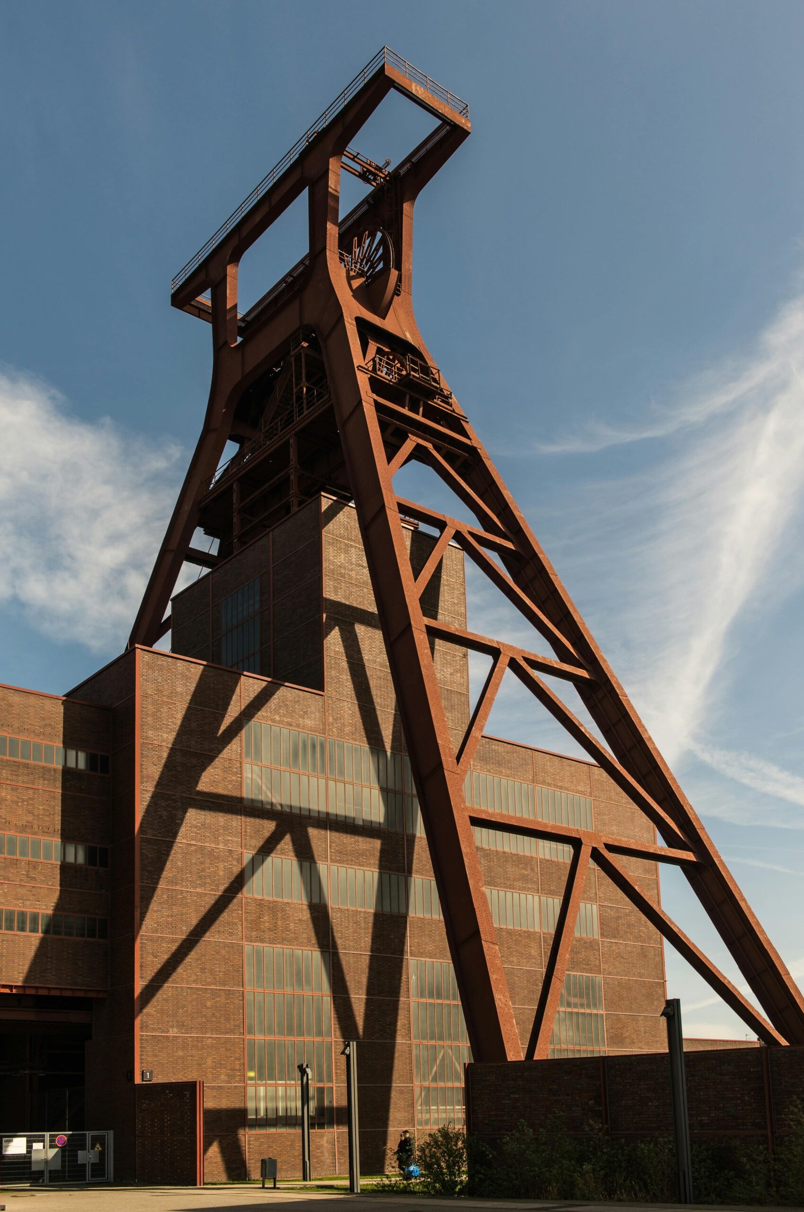 Explore the architectural marvel of Zeche Zollverein in Essen, a symbol of industrial heritage and history.